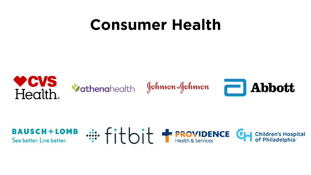 consumer health logos