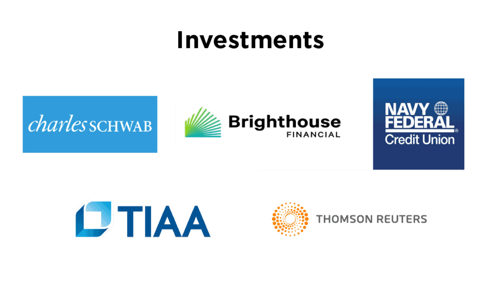 Investments logos