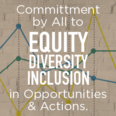 Committed to equity diversity and inclusion
